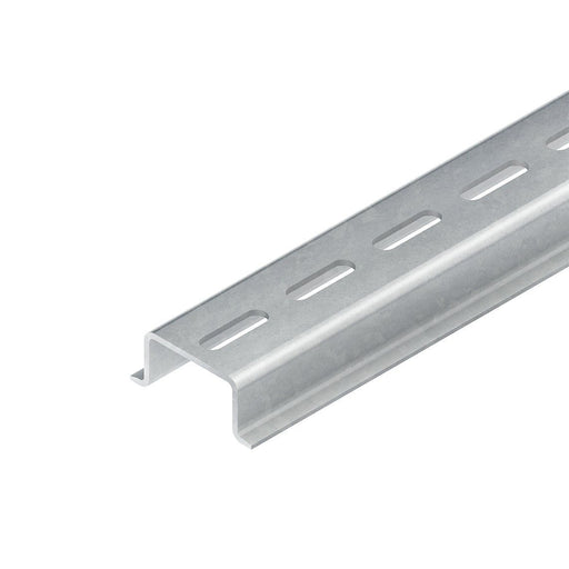 HKL - Tragschiene 537LO/2 gelocht − 20 Meter