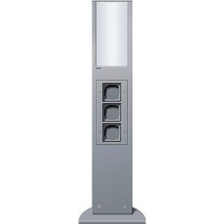 Gira - Licht-/Energiesäule Energiesäule alu 134926 unbestückt