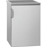 Bomann DA - Kühlschrank Kühlgerät m.GF KS 2194.1 inox-look 56cm,119L