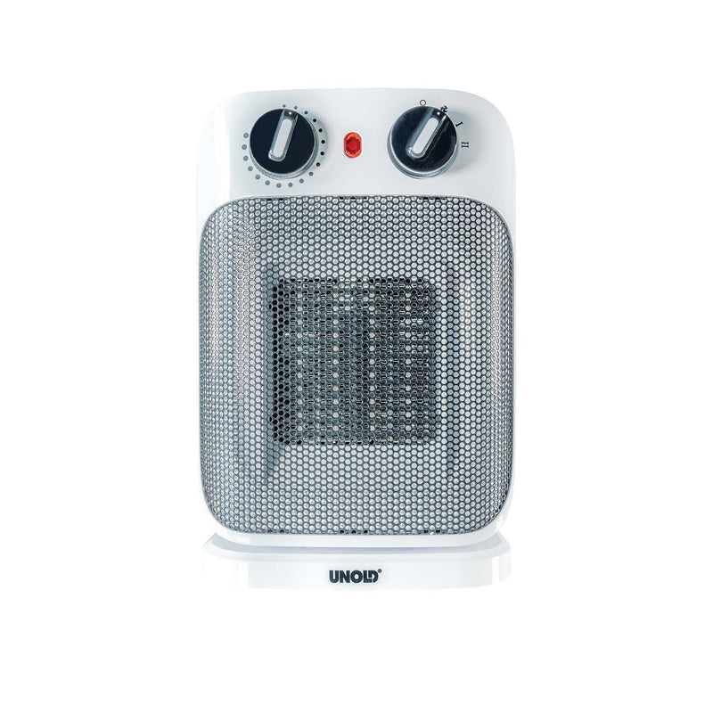 Unold - Mobiler elektrischer Lufterhitzer Heizlüfter 86460 ws/sw Keramik,IP21  − 1 Stück