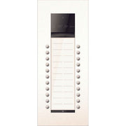TCS Tür Control - Türstation für Türkommunikation PES PRO Audio Außenstat. ASU600222-0019 22T UP R9010