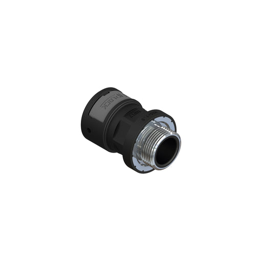 Fränkische - Kunststoff-Wellschlauch-Verschraubung Anschlussverschraubung ASPA-48M63MB-14 Metallgewinde − 4 Stück