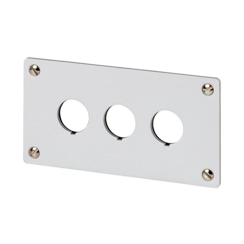 Eaton - Einbauplatte für Befehlsgeräte Einbautableau M22-E3 f. NOT-AUS-Taster