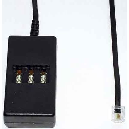 E+P Elektrik - Fernmelde-Steckverbinder Telefon-Anschlusskabel T 111/02 0,2m