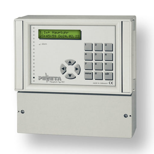 Peweta - Hauptuhr 10.921.110 12/24V,m.Akku