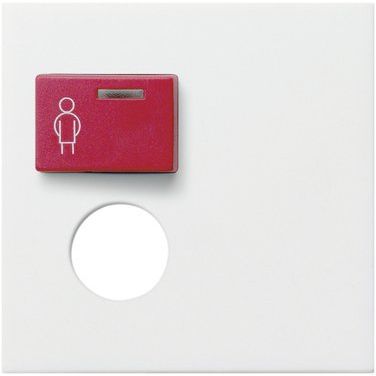 Gira - Zentralelement Klinikinstallation Abdeckung f. Rufmodul 022727 RT/ST rw mt