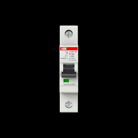 ABB Stotz S&J - Leitungsschutzschalter Sicherungsautomat S201MT-K5 10kA, 5A, 1P