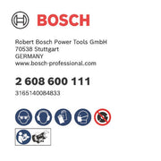 Bosch - Trenn-/Schleifscheibe PRO Metal Schleifscheibe, 2608600111 200 x 25 x 32 mm G36