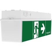 Fischer - Sicherheitsleuchte LED-Rettungszeichenleuchte ULU383AT2.V4 3/8h,18m,IP54