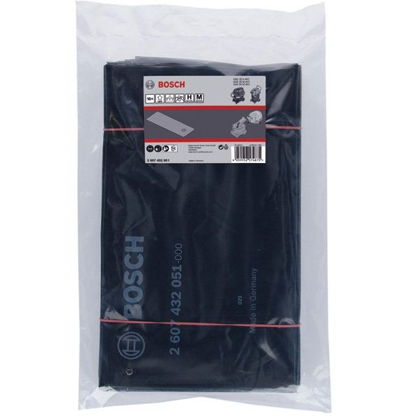 Bosch - Zubehör/Ersatzteile für Bodenpflege PE-Entsorgungssack, 2607432051 10er-Pack für GAS 35