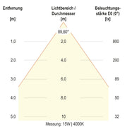 EVN Lichttechnik - Downlight/Strahler/Flutlicht LED-Downlight L54D151325 CCT Switch