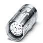 Phoenix Contact - Rundsteckverbinder, feldkonfektionierbar (Industriesteckverbinder) Kabelsteckverbinder CA-12S1N8A80DNS