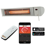 Vitramo - Heizstrahler Infrarot Heizstrahler VC-EC2000W Carbon 2000W w