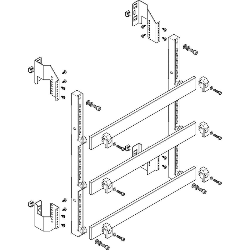 ABN - Verteilerfeld für Installationsverteiler Sammelschienen-Modul MTSC25983 tief 2FB/5RE