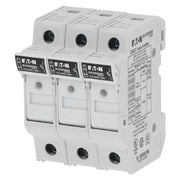 Eaton - Halter für zylindrische Sicherung Sicherungshalter Niedersp. 3P 10X38 M#CHCC3DIU 30A AC 600V 3polig − 4 Stück