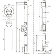 DEHN - Staberder/Tiefenerder Starter-Kit f. Tiefenerder SETSTARTERKIT#621090 schraubbar, 6 teilig