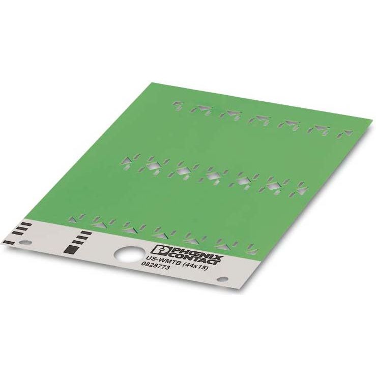 Phoenix Contact - Kabelmarkierungssystem Kabelmarker US-WMTB (44X15) GN − 10 Stück