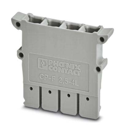 Phoenix Contact - Gehäuse für Rechtecksteckverbinder Steckergehäuse CP-F 2,5-4L Länge: 31,6mm − 50 Stück