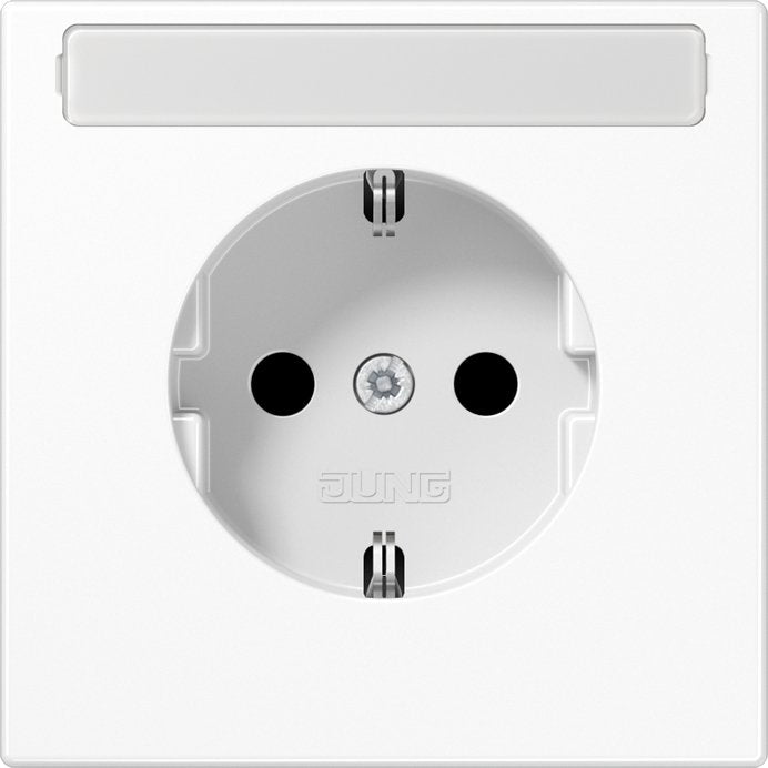 Jung - Steckdose SCHUKO-Steckdose 16A 250V LS 1520 BFKINA WW m.Berührungsschutz