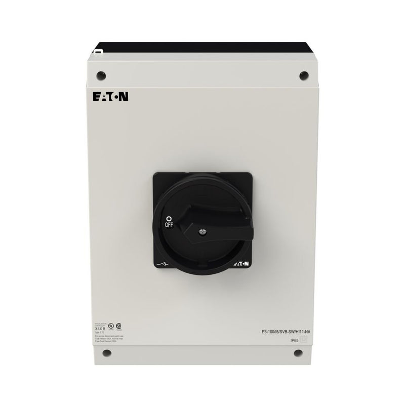 Eaton - Lasttrennschalter Hauptschalter Aufbau P3-100 #255906 /I5/SVB-SW/HI11-NA