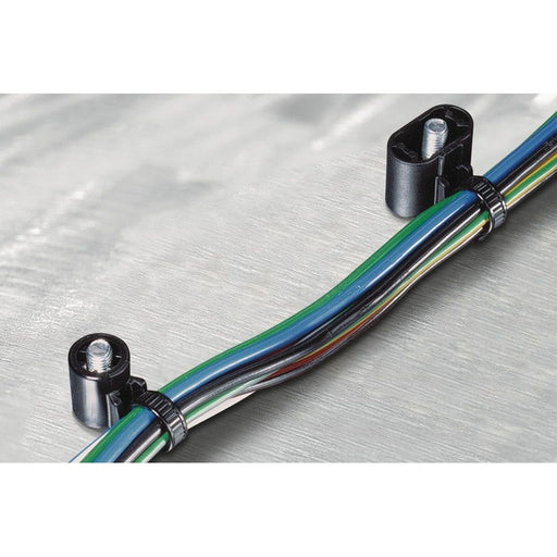 HellermannTyton - Kabelbinder Befestigungsbinder 157-00252(500) 160x4,6 schwarz − 500 Stück