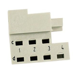 Harting - Zubehör/Ersatzteile für Industriesteckverbinder Rastelemente B 09060009995 Messerleiste links − 100 Stück