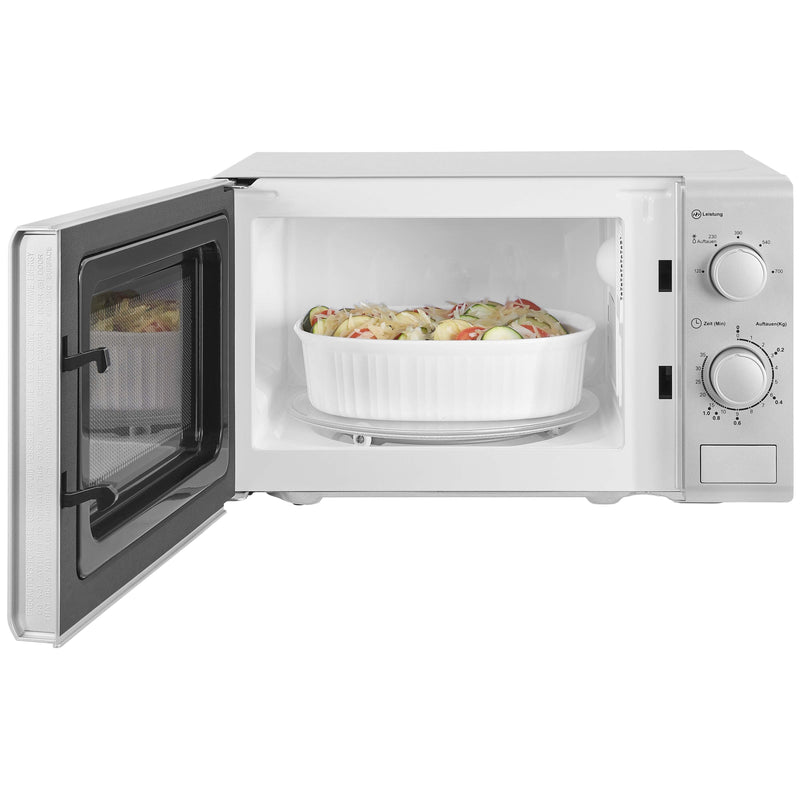 EXQUISIT - Mikrowellengerät Mikrowelle MW 900-030 si 700W,20L