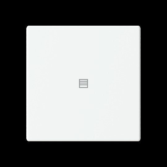 Busch-Jaeger - Bussystem-Tastwippe Abdeckung als Taster LFJT/A.1.63.11-84 1f. Symbol Jalousie