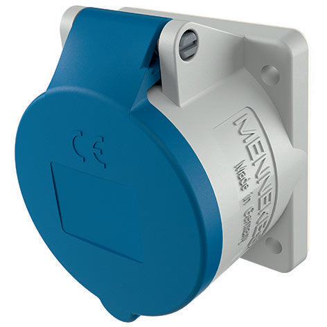 Mennekes - CEE-Anbausteckdose (IEC 60309) Anbaudose TA 1629 16A 3P 6H 230V IP44