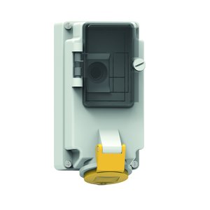 Bals Elektrotech - CEE-Steckdose abschaltbar, abgesichert (IEC 60309) Wandsteckdose 15382