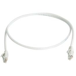 Telegärtner - Patchkabel Kupfer Patchkabel U/UTP Cat.6 100008062 0,5 m weiß, LSZH