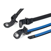 HellermannTyton - Kabelbinder Befestigungsbinder 2tlg. 156-04096(250) Soft Grip − 250 Stück