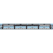 Panduit - Patchpanel Kupfer Verteilerfeld 24-Port QSP24BL