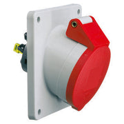 Bals Elektrotech - CEE-Anbausteckdose (IEC 60309) Anbausteckdose geneigt 16A 12401 5p 400V 6h IP44