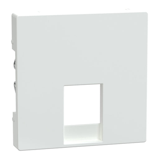 Merten - Einsatz/Abdeckung für Kommunikationstechnik Zentralplatte aws/gl MEG4211-0325 für RJ11/RJ12