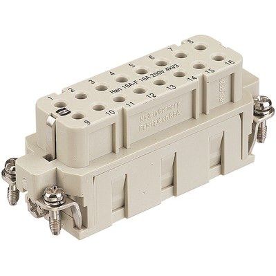 Harting - Kontakteinsatz für Rechtecksteckverbinder Kontakteinsatz Crimp 09200163101