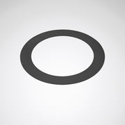Trilux - Mechanisches Zubehör/Ersatzteile für Leuchten Abdeckung Abdeckring  #9644600 schwarz