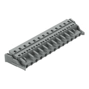 WAGO - Kabelsteckverbinder für Leiterplattensteckverbinder 1-Leiter-Federleiste 231-213/037-000 CAGECLAMP,2,5 mm²,gr − 10 Stück