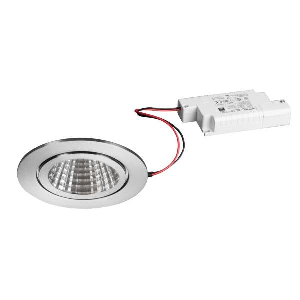 Brumberg Leuchten - Downlight/Strahler/Flutlicht LED-Einbaustrahler 39375423 3000K edelst. dimm