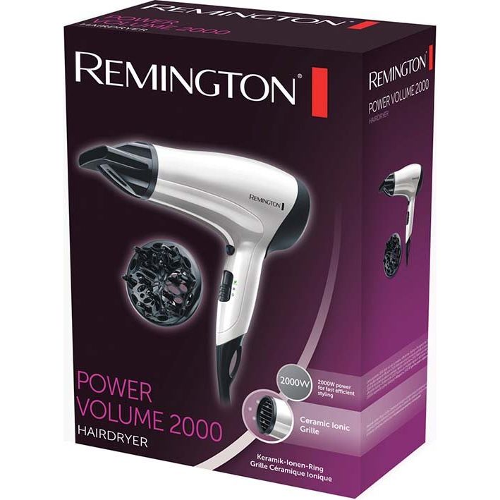 Remington - Haartrockner/Haarstyler Haartrockner D3015 PowerVolume2000 − 1 Stück