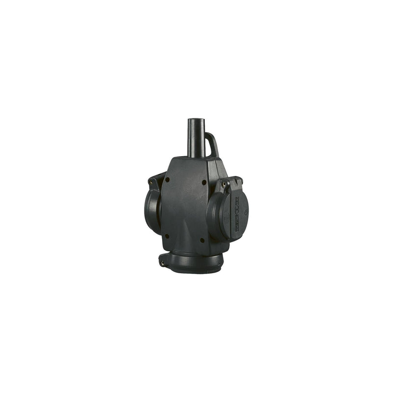 ABL - Schutzkontaktkupplung VG-3fach-Kupplung 1473597 IP44 − 5 Stück