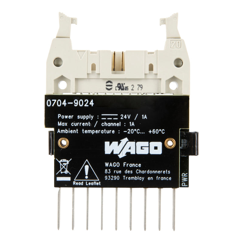 WAGO GmbH & Co. KG - Zubehör/Ersatzteile für Steuerungen Adapter Systemverkabelung 704-9024