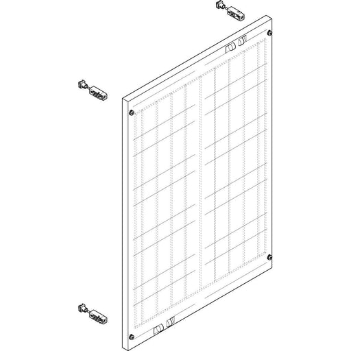 ABN - Verteilerfeld für Installationsverteiler ESPRO-Modul MF25903 flach BxH:500x750mm