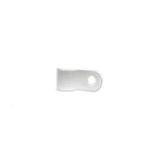 ABB Stotz S&J T&B - Befestigungsschelle für Kabel/Rohre Kabelklemme N4NY-004-9-C mit flacher Kante − 100 Stück