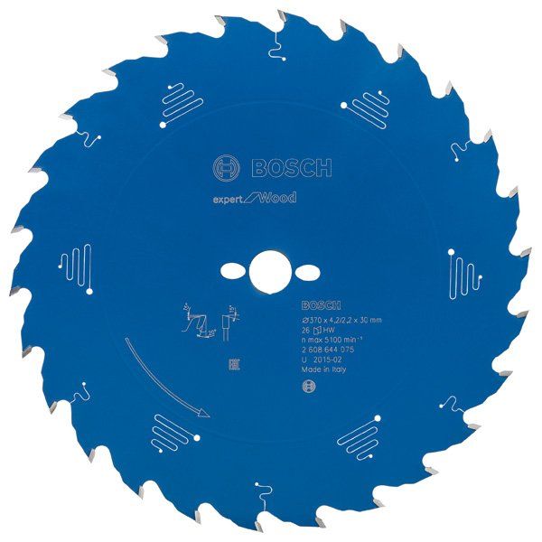 Bosch - Kreissägeblatt Expert for 2608644075 Wood H 370 x 30 Z26