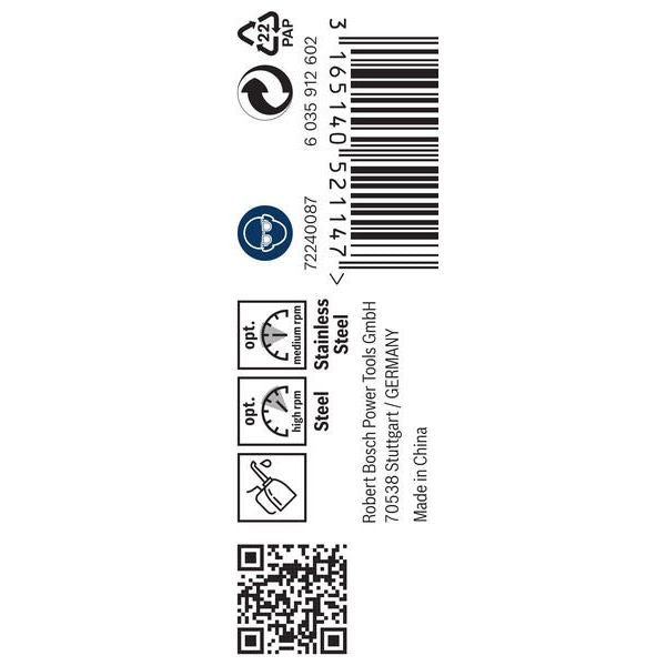 Bosch - Bohrer PRO Stainless Steel HSS-Co 2608585879 Spiralbohrer 3,5 x