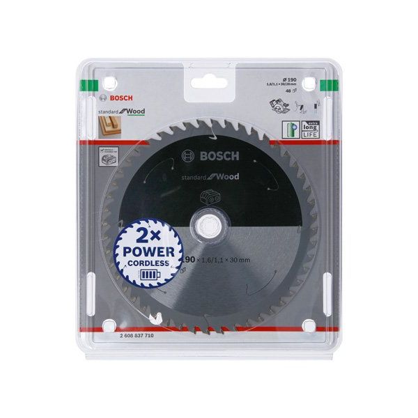 Bosch - Kreissägeblatt PRO Wood cordless 2608837710 Kreissägeblatt 190 x