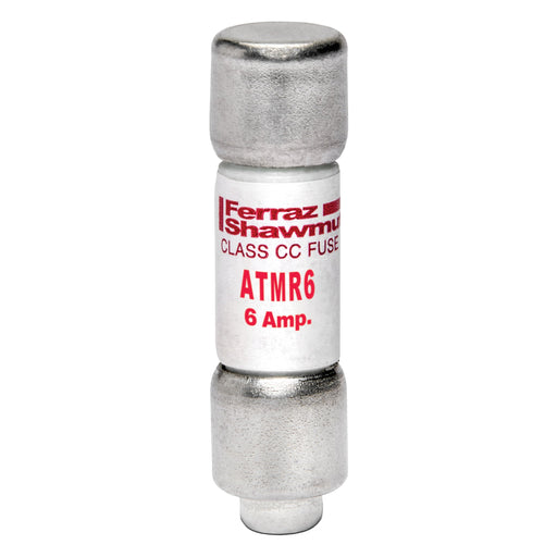 Mersen - Zylindrische Sicherung Sicherungseinsatz Class CC ATMR6 F 10x38 6A − 10 Stück