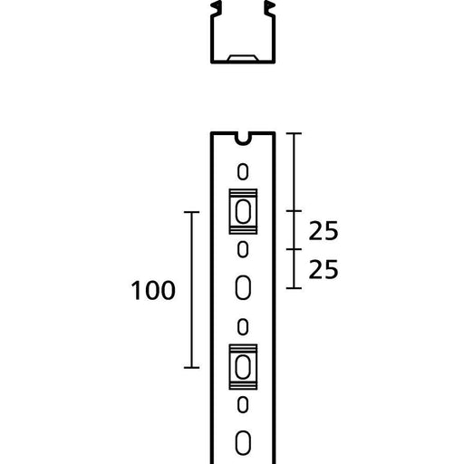 HellermannTyton - Verdrahtungskanal HTWD-PW-60X60 B=60,H=60mm − 24 Meter