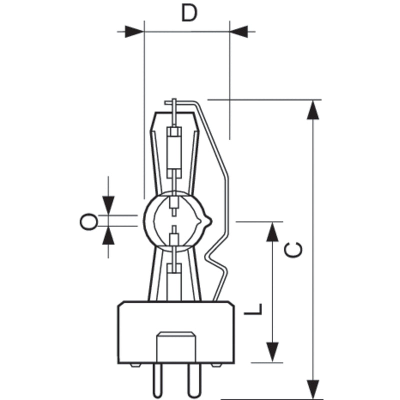 Philips Lighting - Studio-, Projektions- und Fotolampe Speziallampe MSR 700 SA 5600K